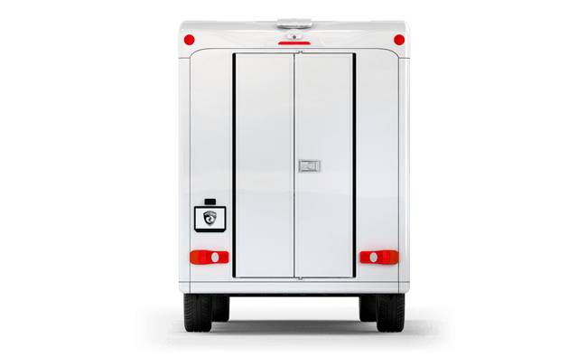 Dvoukřídlé zadní dveře EVO1