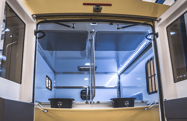 Osvětlení rampy LED páskem